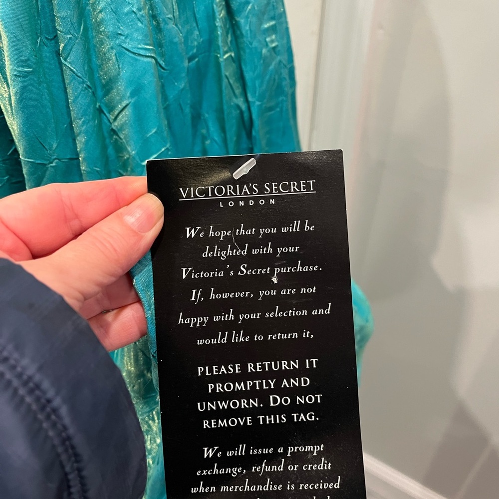 Hugo Buscati Teal Long Dress skirt - Picture 2 of 5